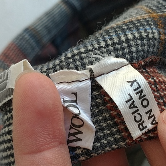 ROOS ATKINS 100% Wool Tweed Pleated A-Line Midi Skirt - Picture 6 of 6